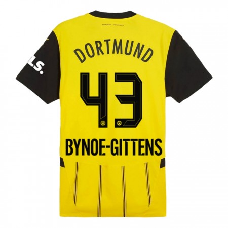 Borussia Dortmund Bynoe Gittens 43 Domácí 2024-25 - Fotbalové Dresy (S/S) Borussia Dortmund Bynoe Gittens 43 Domácí 2024-25 - Fotbalové Dresy (S/S)